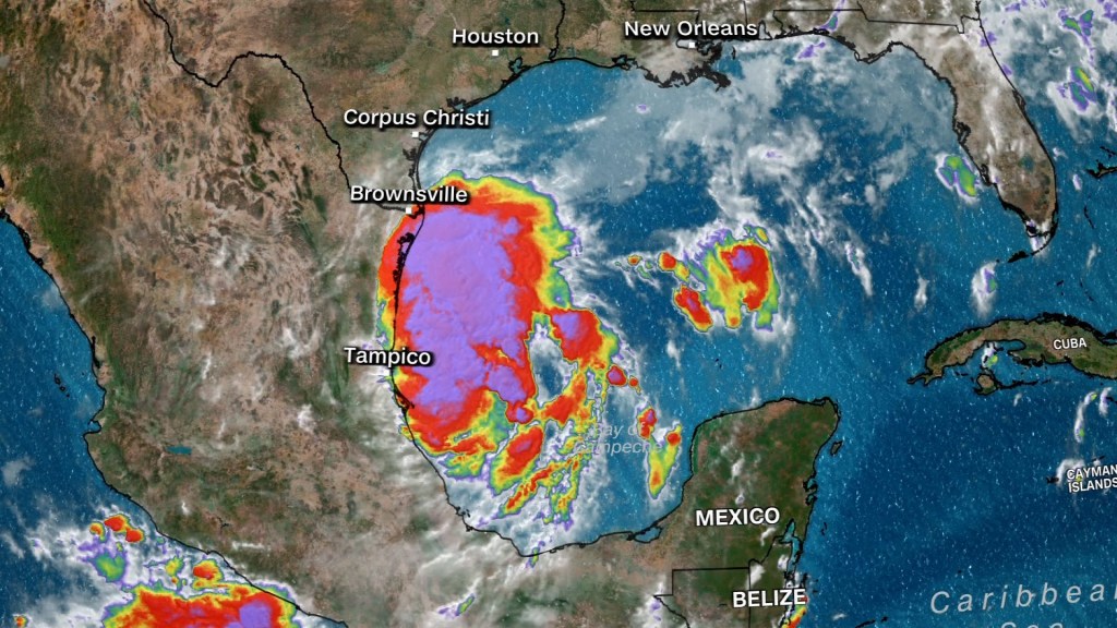 Tormenta Francine se fortalece en el Golfo de México y alerta a EE.UU.