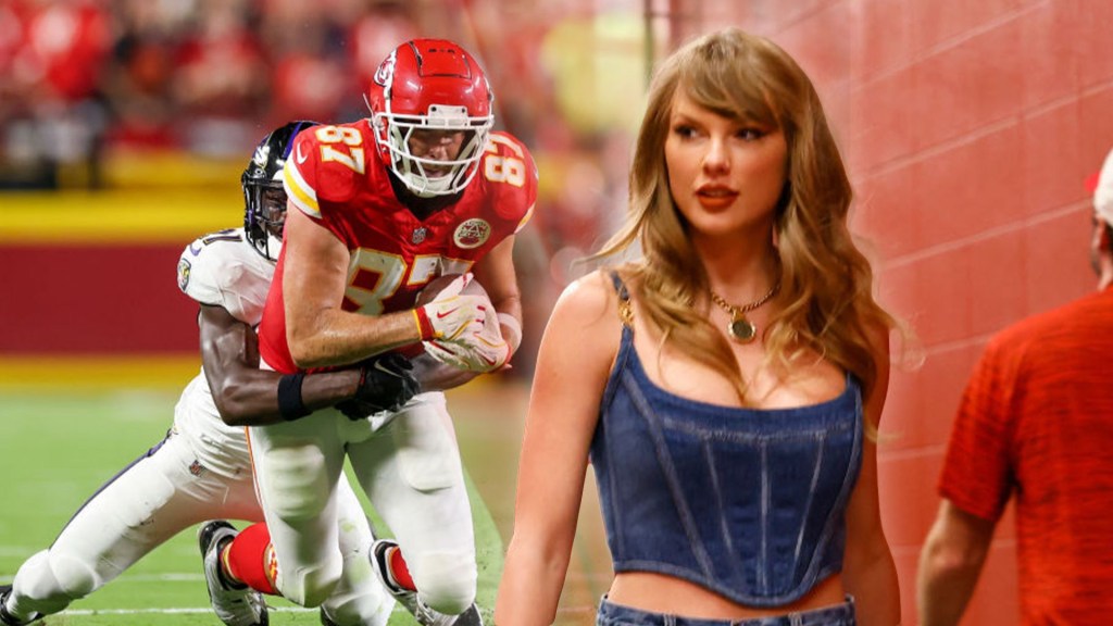 Taylor Swift aparece de nuevo en un partido de la NFL para apoyar a Travis Kelce