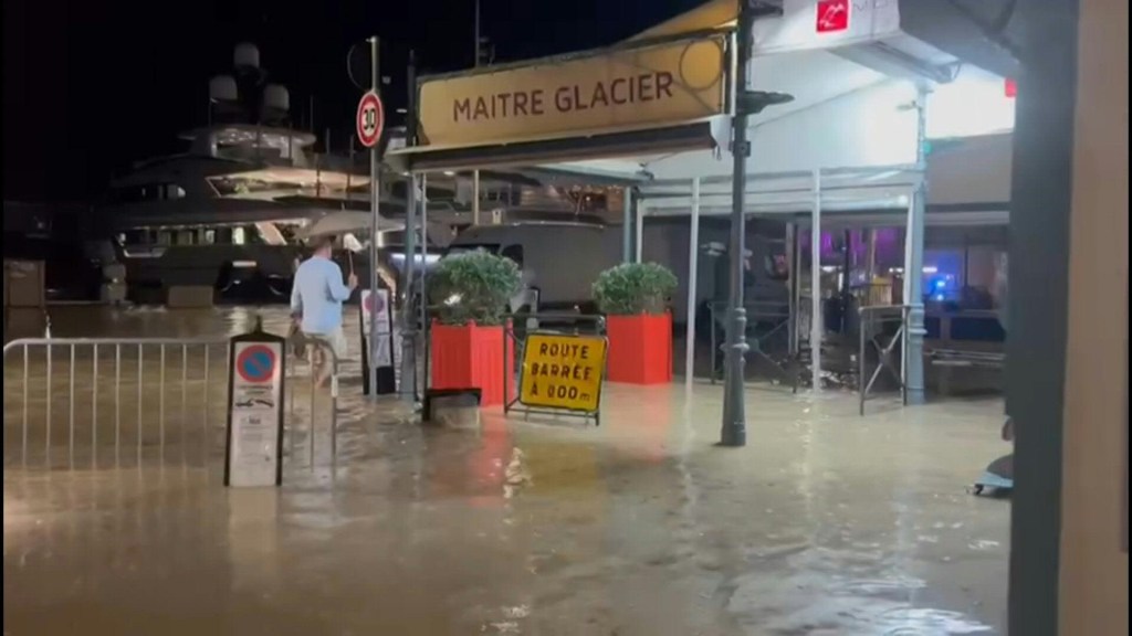 Lluvias torrenciales provocan graves daños en el sur de Francia