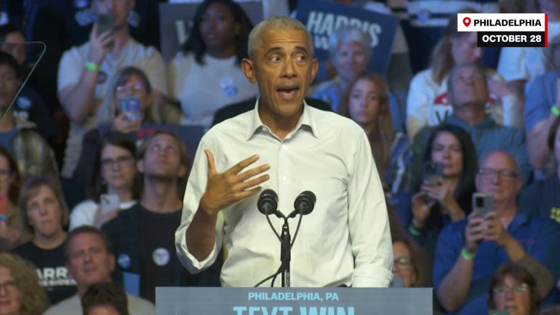 “Son estadounidenses”, Obama critica comentarios ofensivos sobre Puerto Rico en un mitin de Trump