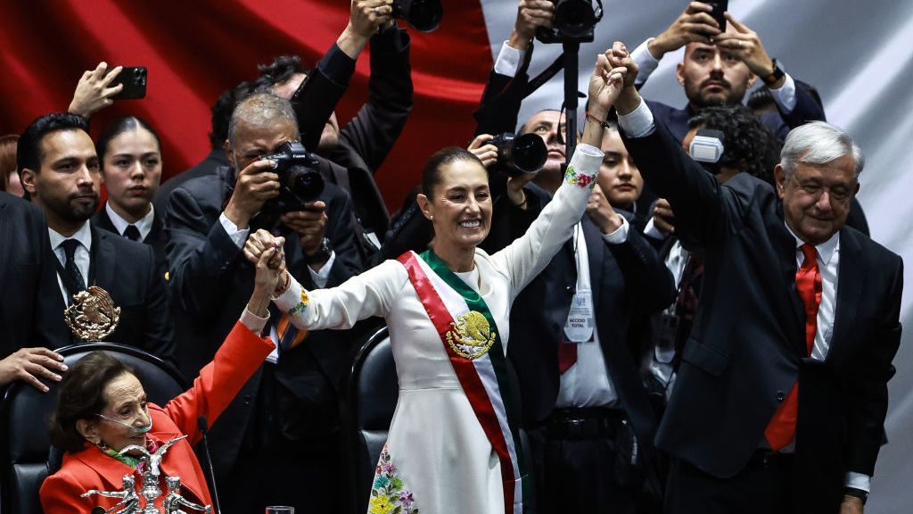 Claudia Sheinbaum se refirió a su programa de gobierno en su primer mensaje como presidenta ante el Congreso