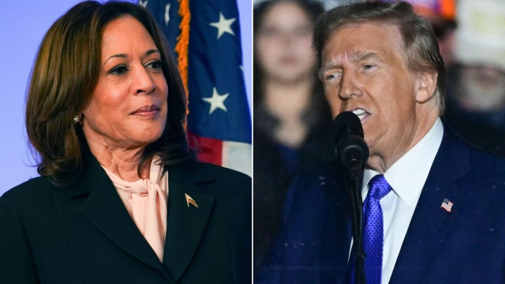 Esta fue la respuesta de Kamala Harris al insulto de Donald Trump en un acto de campaña