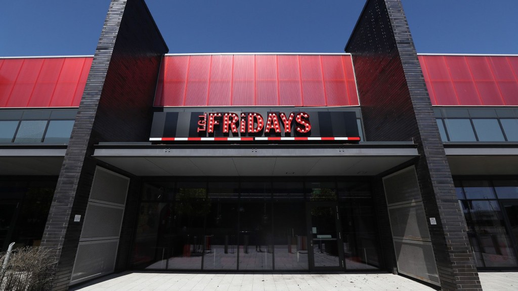 TGI Fridays cierra locales en medio de rumores de bancarrota