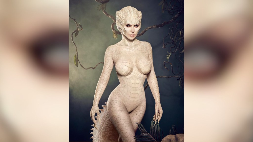 Mira el increíble disfraz de Halloween de Kim Kardashian