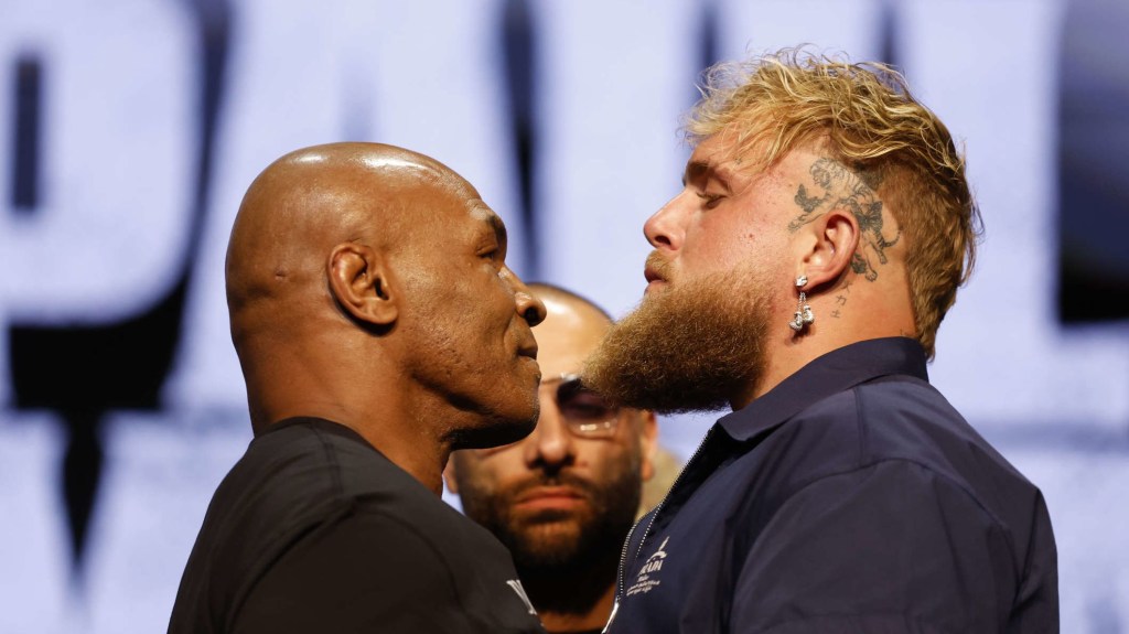 Así llegan Mike Tyson y Jake Paul para su pelea en Arlington, Texas