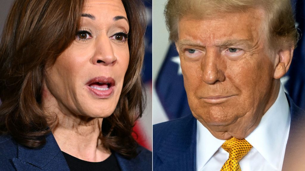 Marcado contraste entre los mensajes finales de Kamala Harris y Donald Trump