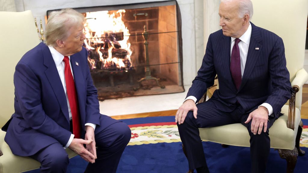 Biden restablece la tradición y recibe a Trump en la Casa Blanca