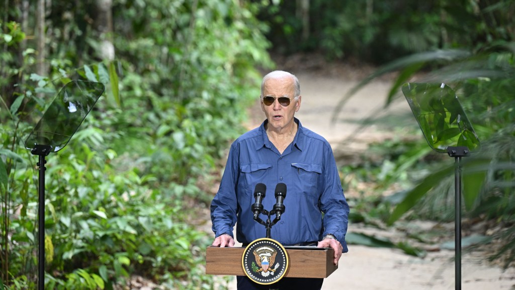 Biden, comprometido a proteger las selvas tropicales durante Cumbre G20