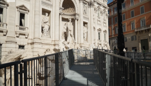 ¿Cómo es el proceso de renovación de la famosa Fontana di Trevi?