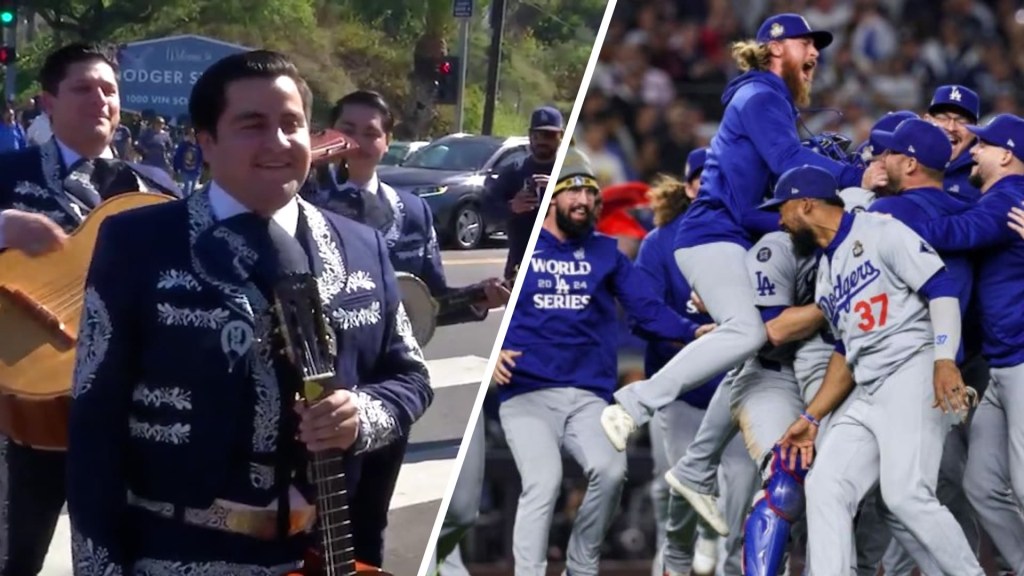 Conoce al Mariachi Garibaldi, los músicos que alientan a Los Dodgers a través del folclore mexicano