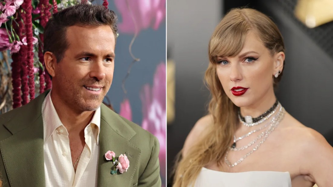 Ryan Reynolds y Taylor Swift.