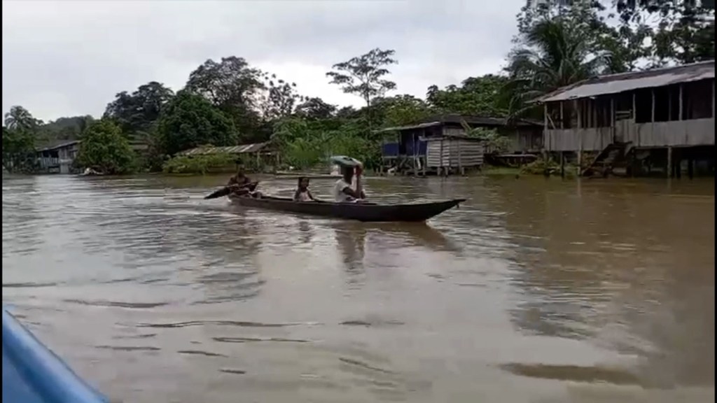 Así se ve el desastre en Chocó, Colombia, por fuertes lluvias