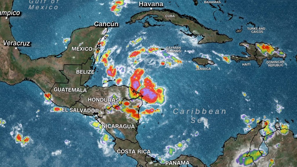 Tormenta tropical Sara se dirige a Centroamérica