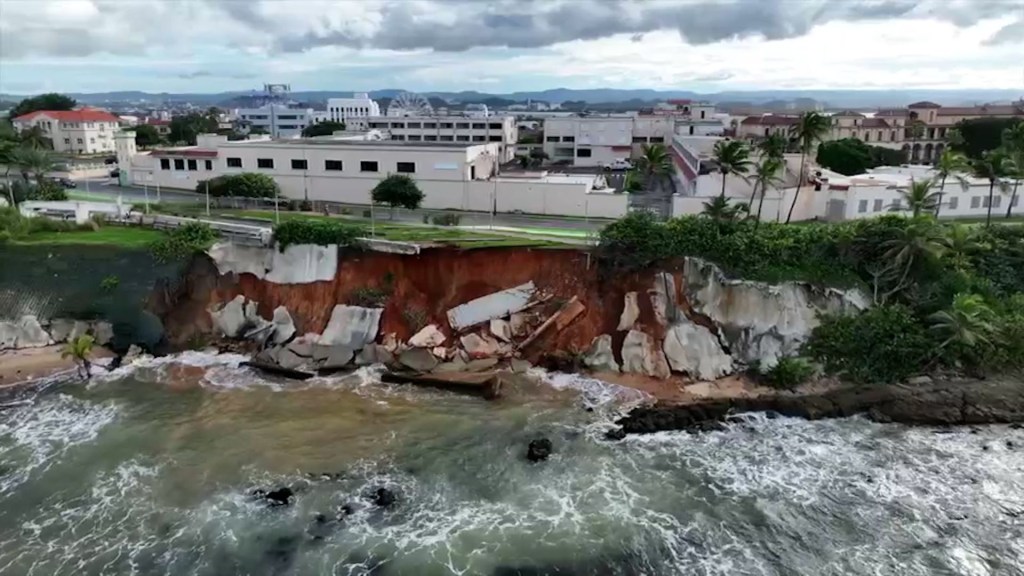 Un grave deslizamiento de tierra alerta a los comerciantes del norte de Puerto Rico