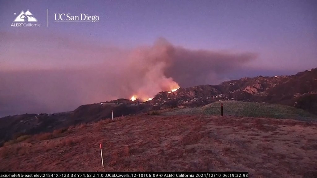 Más de 18.000 residentes recibieron alerta de evacuación por los incendios en Malibu