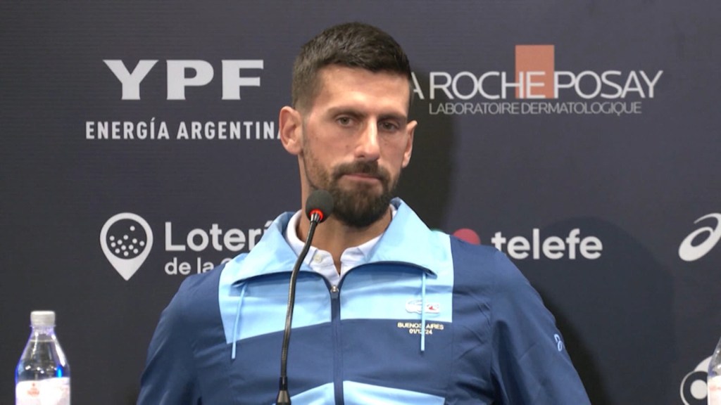 Djokovic: "Estoy triste porque mis grandes rivales han partido"