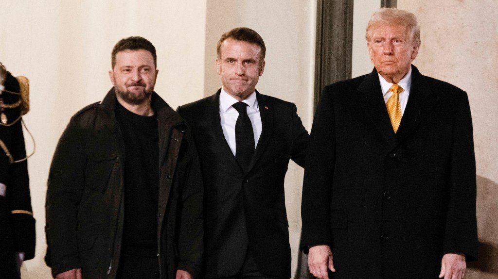 Macron,Trump y Zelensky asisten a la reapertura de Notre Dame