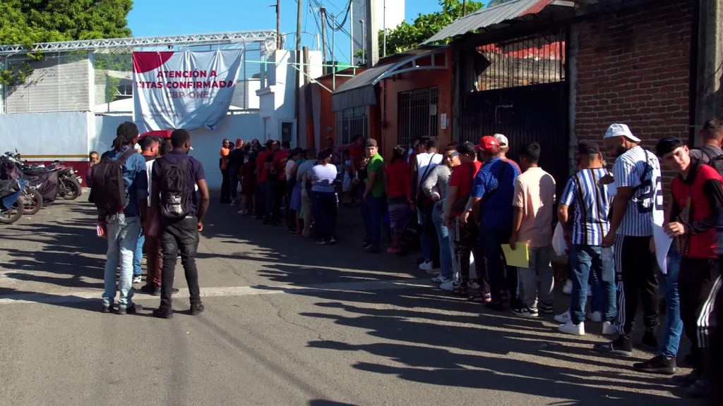 Testimonios de la caravana migrante que buscan el "sueño americano"