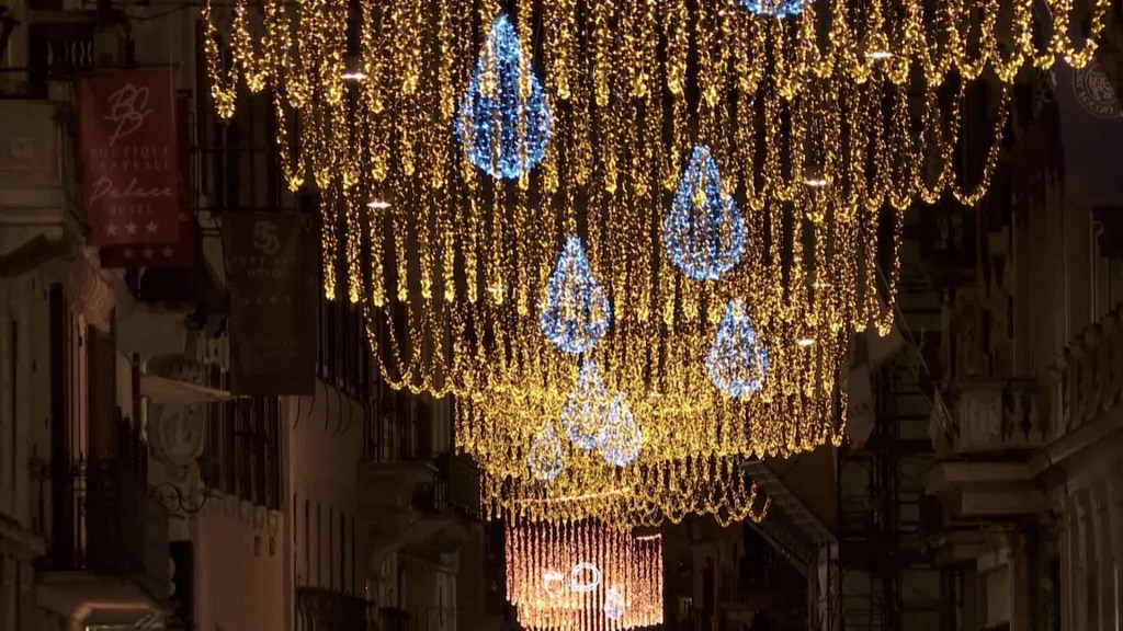 Las luces navideñas de Roma quieren encender no solo la alegría sino también la conciencia ecológica