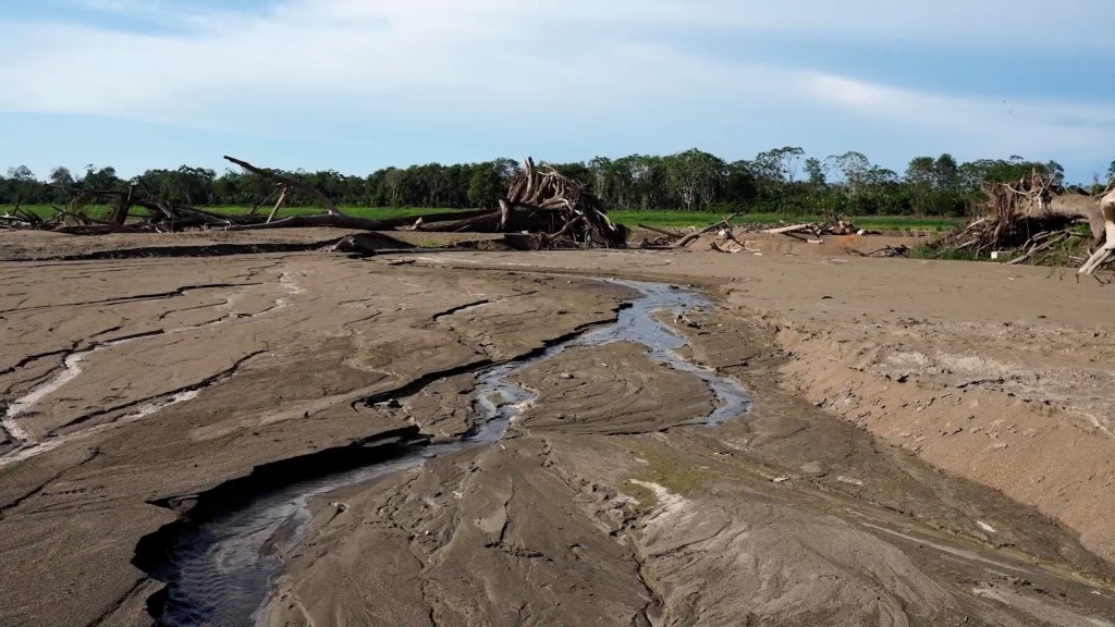 Preocupación en Colombia por sequía del Río Amazonas