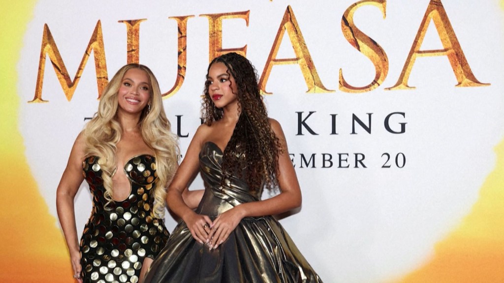 Director de “Mufasa: El Rey León” aclama el trabajo de Beyoncé y Blue Ivy en la nueva precuela